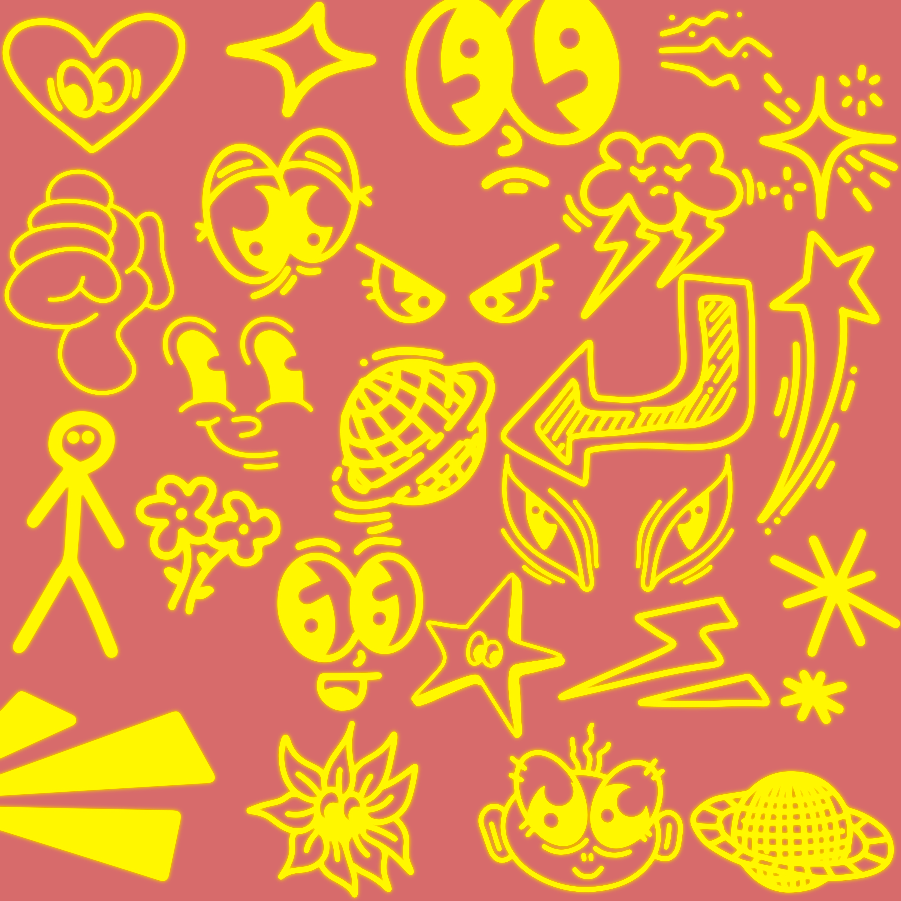 Cartoon Vector Bundle – Streetwear & Clothing Brand Graphics